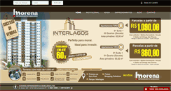 Desktop Screenshot of morenaimoveis.com.br