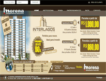 Tablet Screenshot of morenaimoveis.com.br